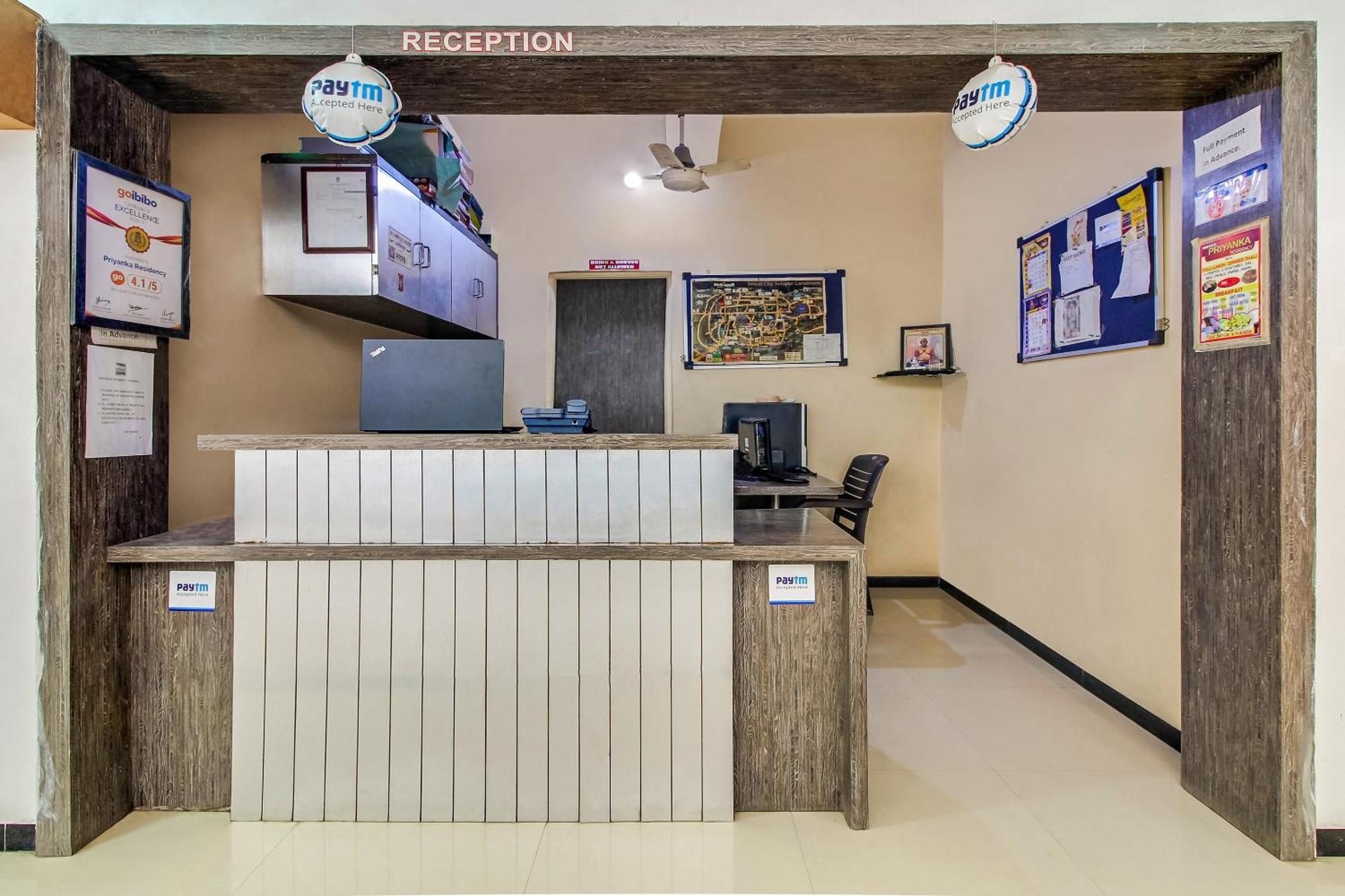 Hotel O Priyanka Residency 索拉普 外观 照片